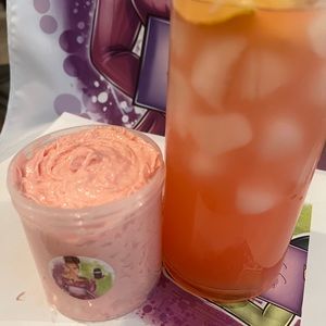 Pink lemonade whipped body butter